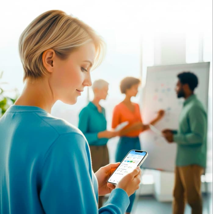 JustScore dashboard preview